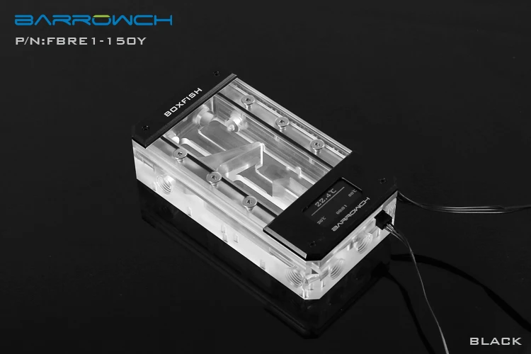  Barrowch FBRE1-Y BoxFish Reservoirs  LRC 2.0 Acrylic Square Smart Digital Reservoirs  Real-time Tem - 32864274669