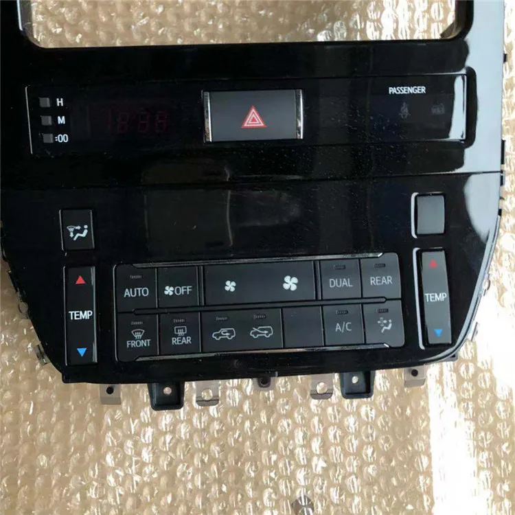 Панель Кондиционера Переключатель коробка для компакт-дисков для Toyota Land Cruiser lc200