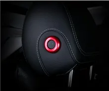 Red Headrest Button Adjustment Switch Cover Trim For Mercedes Benz C Class W205 GLC Class 2015 2016 Car Styling Accessories Red Headrest Button Adjustment Switch Cover Trim For Mercedes Benz C Class W205 GLC Class 2015 2016 Car Styling Accessories