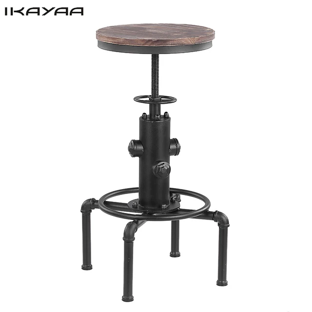 bar stool styles counter height ikayaa metal industrial bar stool height adjustable swivel pinewood top dining chair pipe style barstool us bar stool styles counter height ikayaa metal industrial bar stool height adjustable swivel pinewood top dining chair pipe style barstool us