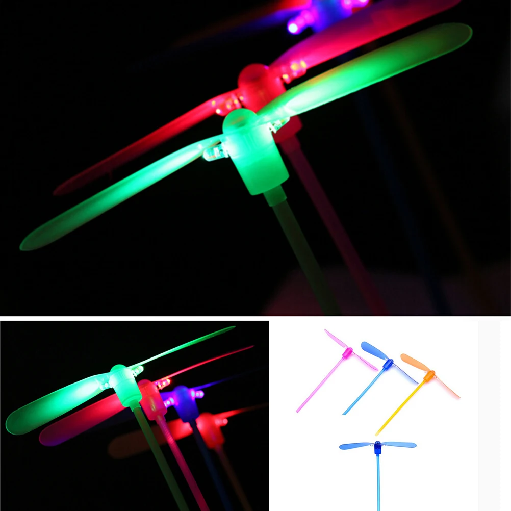 Unisex Direct Selling Classical Toy Dragonfly Flying Led Spinning Light