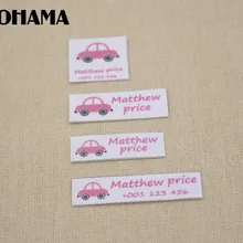 Пользовательские этикетка с именем, детская одежда этикетки, гладильная этикетки, мальчик и девочка бирка, тип личности Этикетка(L65