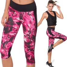Yoga pants Women Skinny Close-fitting high-elastic Print Leggings Compression running training Tights Calzas Deportiva Mujer