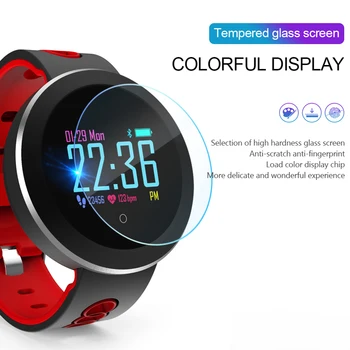 

Q8 Pro Fitness Bluetooth Smart Watch Heart Rate Blood Pressure For Android Phone