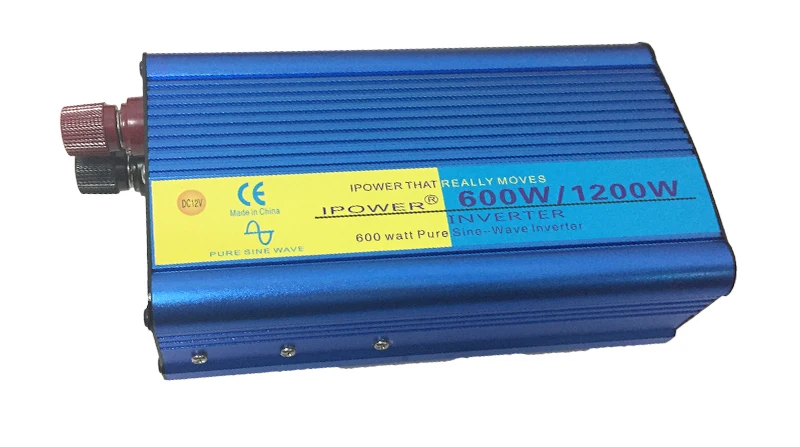 600 w 1200 w Pico de Pot&ecirc;ncia Total 12 v DO CARRO DC para 220 v AC 230 v 240 v Conversor fornecimento de energia de Onda Senoidal Pura Inversor de Energia Solar