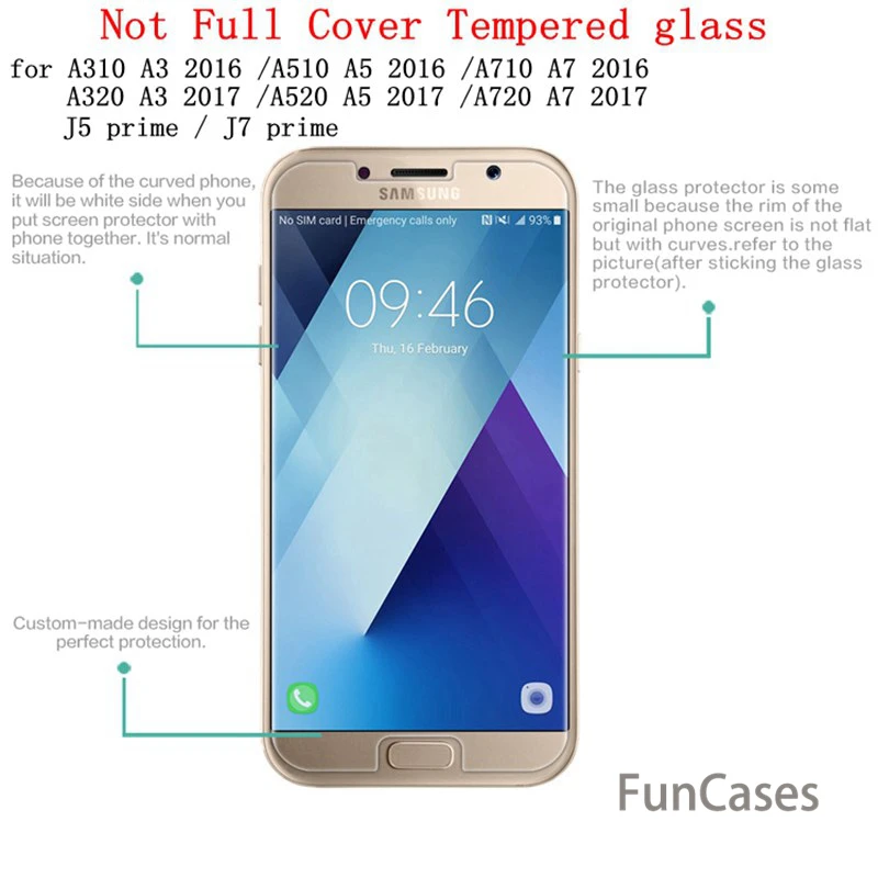 Премиум закаленное Стекло чехол для samsung A6 A8 J4 J6 A7 M10 M20 A3 A5 A7 J3 J5 J7 /17 Экран протектор Защитная пленка