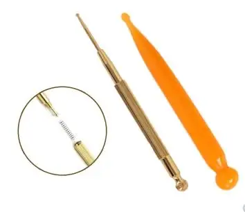 Ear acupoint detection spring microprobe elastic pen ear seeds retractable multipurpose flexible acupunture pen Ear acupoint detection spring microprobe elastic pen ear seeds retractable multipurpose flexible acupunture pen