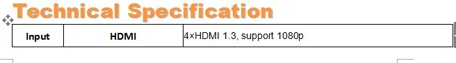 4in1 H.264 HDMI DTMB модулятор(4 HDMI в, DTMB out) DTMB-t модулятор Радио и ТВ Вещательное оборудование sc-4206