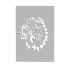 OPHIR A4 Аэрограф Шаблон трафарет для Временной Татуировки краски тела_ STE005D