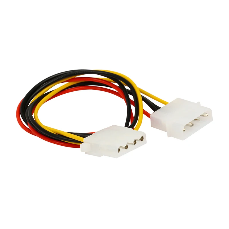 Блок питания для компьютера 14 дюймов 12 В/5 В 4 контакта IDE Molex|power extension cable|power supply