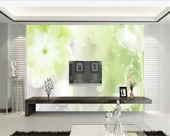 

beibehang 3d wallpaper simple warm floral papel de parede ornament tv background papier peint mural 3d wallpaper for kids room
