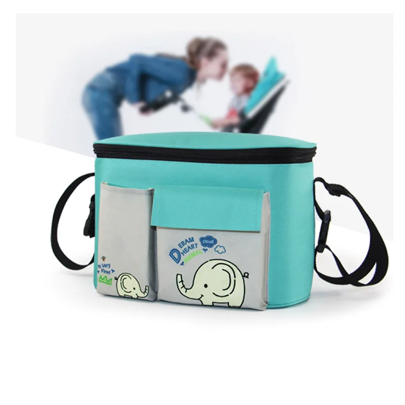 Коляска с водоотталкивающим покрытием сумка для подгузников для мам и дочек, органайзер для поездок производства оксфордская сумка для