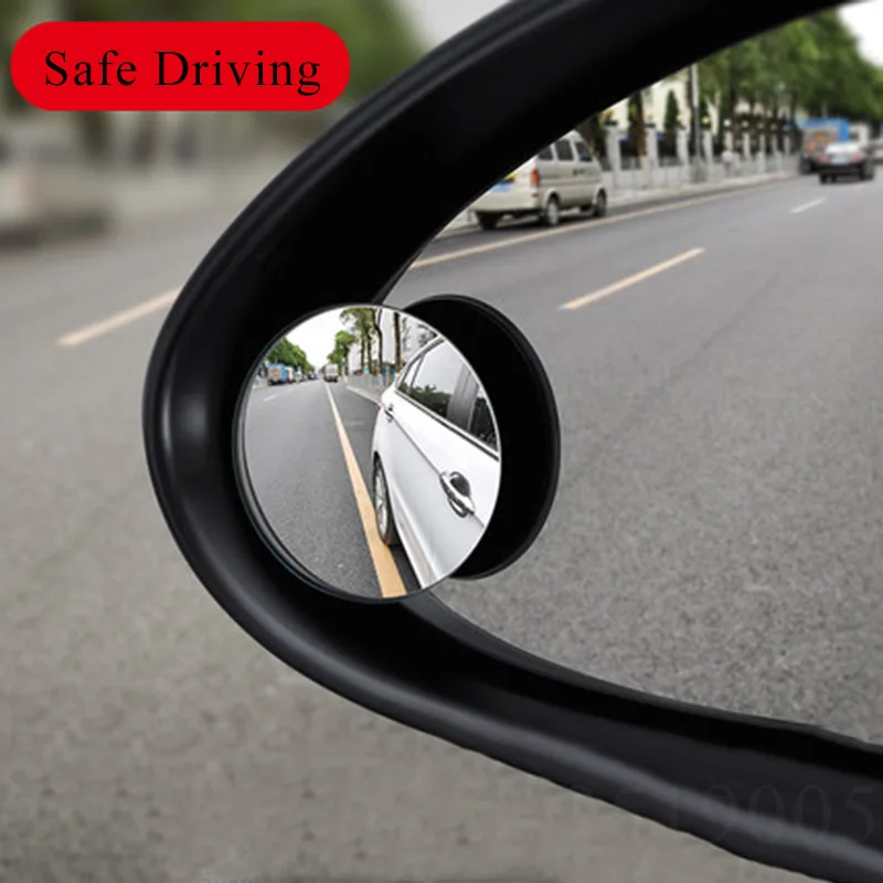 

Car Rear View Mirror Auxiliary Blind Spot Mirror car Stickers For Mitsubishi asx lancer outlander 3 l200 pajero eclipse