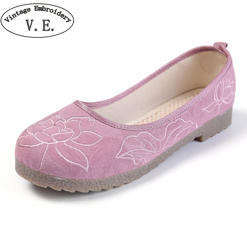 lotus flat shoes