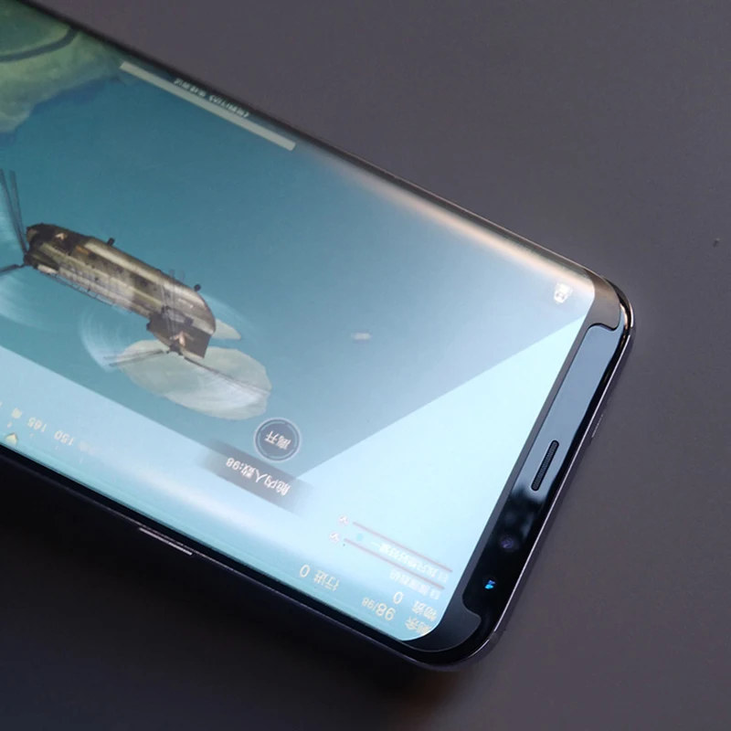 Закаленное стекло Suntaiho Note 9 для Samsung Galaxy S9 матовое защиты экрана с распознаванием