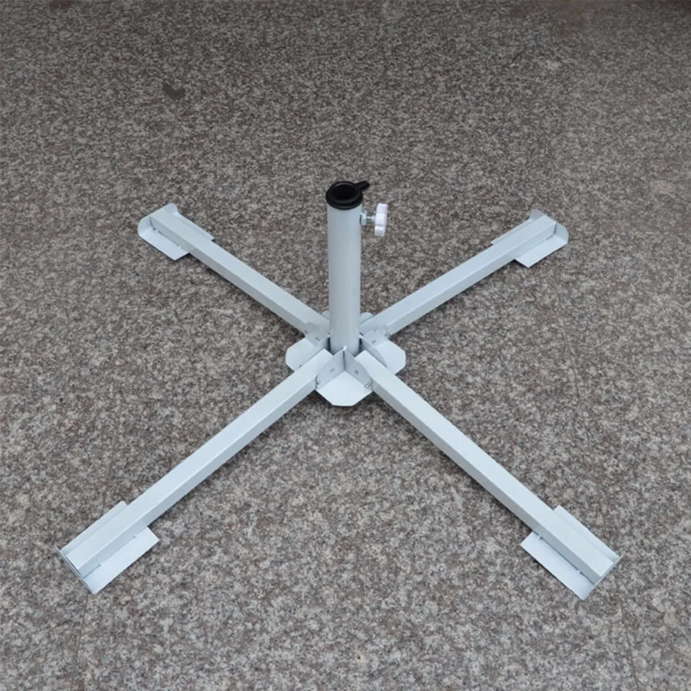 

4 Feet Folding Adjustable Beach Garden Patio Sun Umbrella Holder Light Ground Bracket Steady Stand Under Table Summer Outdoor