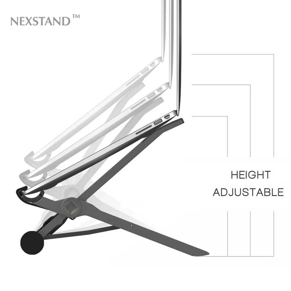  NEXSTAND K2 laptop stand folding portable adjustable laptop lapdesk office lapdesk.ergonomic notebo