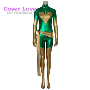 

X-Men Phoenix Cosplay jumpsuit tights Costume Halloween Christmas Costume