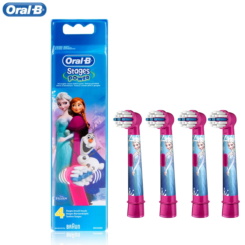 Buy Oral B Children Electric Toothbrush Heads EB10 4