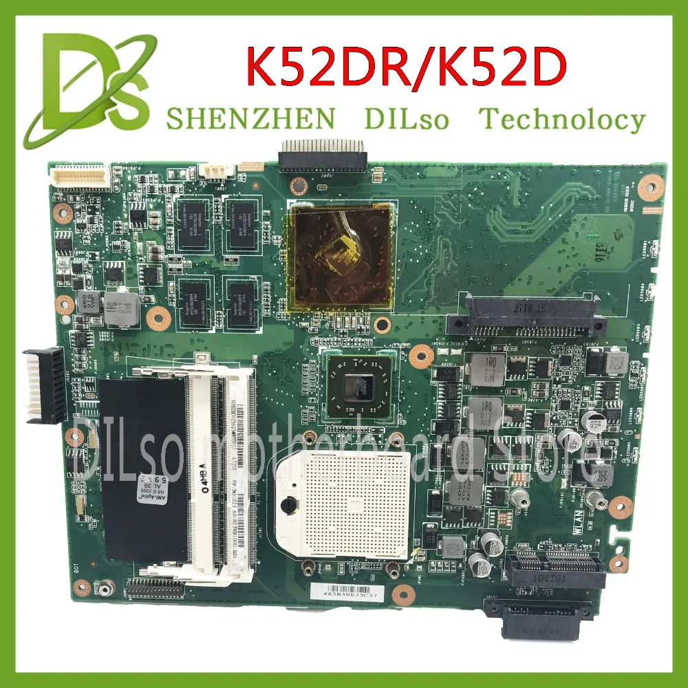 KEFU K52DR для ASUS K52DR A52DE K52DE A52DR K52D материнская плата для ноутбука ASUS K52DR K52DE материнская плата Тесты