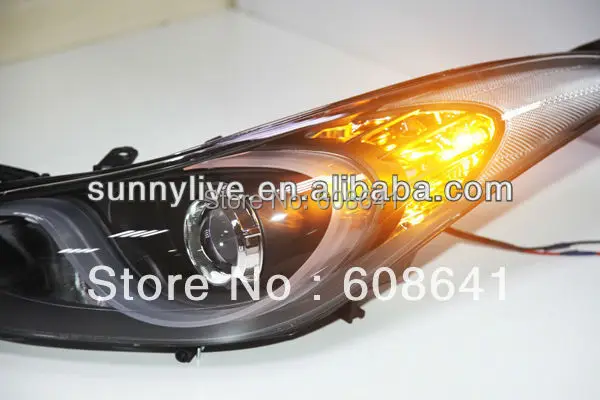 Для Hyundai Elantra светодиодная фара Avante MD 11 Замена 201 13 лет LD V2|avante md|hyundai elantra ledelantra led |
