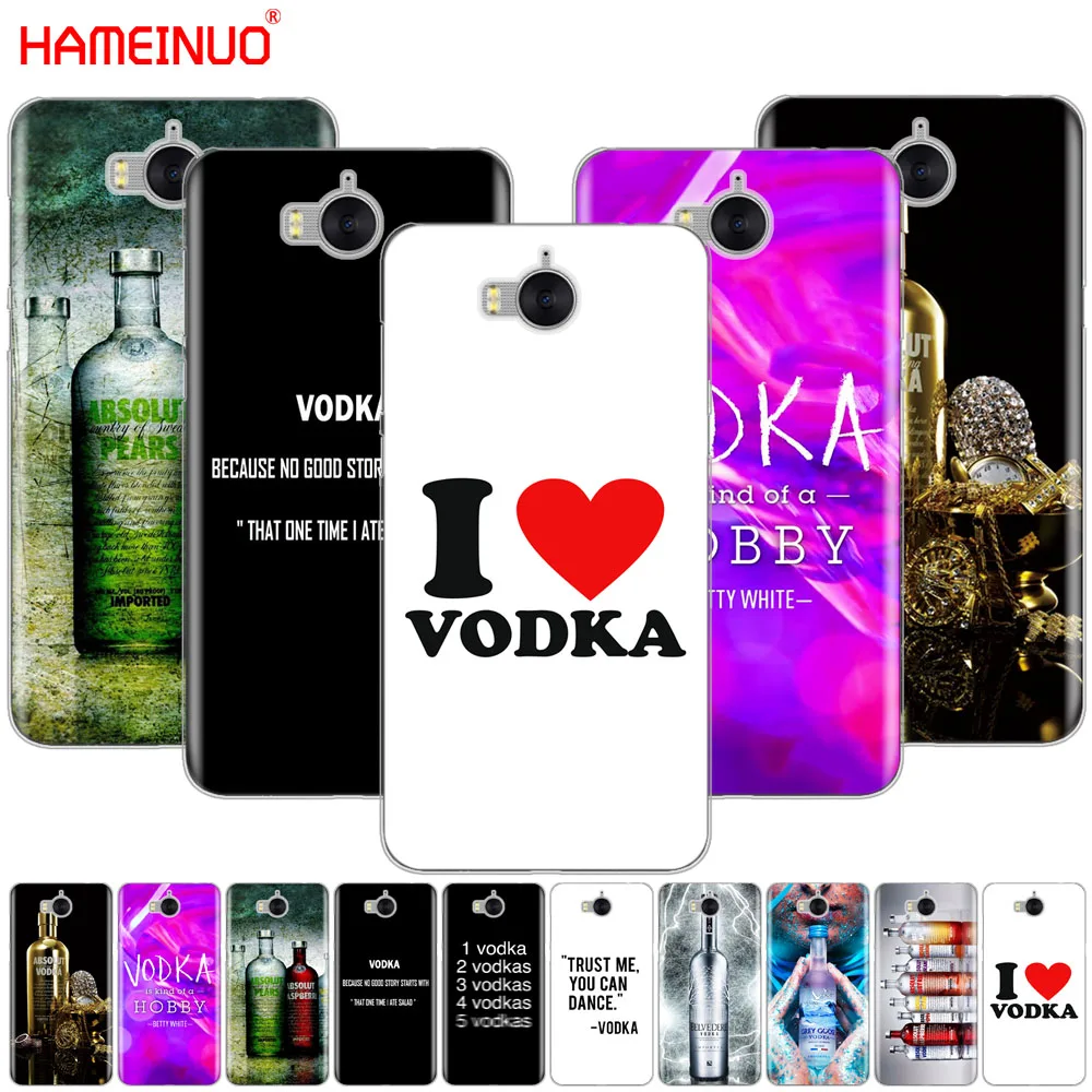 Чехол для мобильного телефона HAMEINUO I LOVE Vodka huawei honor 3C 4X 4C 5C 5X 6 7 Y3 Y6 Y5 2 II Y560 2017|Бамперы|