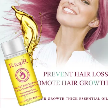 

Hot sale 20ml Hair Growth Thick Essential Oil Hair Scalp Care Treatment for Men Women