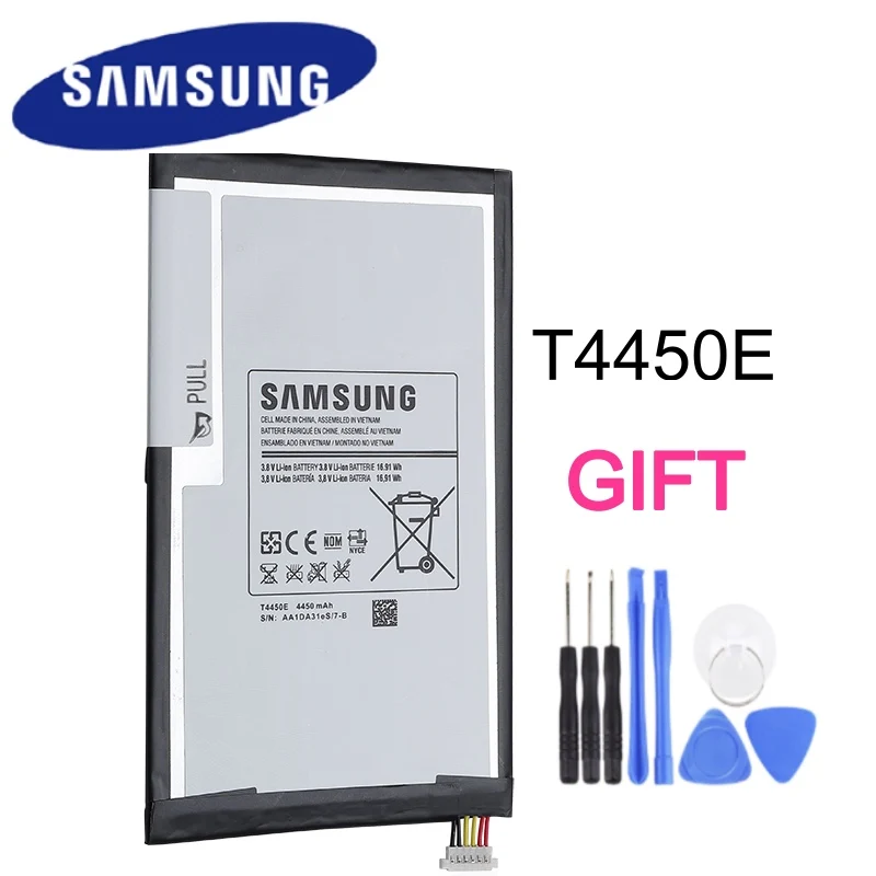 Оригинальный аккумулятор T4450E для планшета Samsung GALAXY Tab 3 8 0 T310 T311 T315 Аутентичные