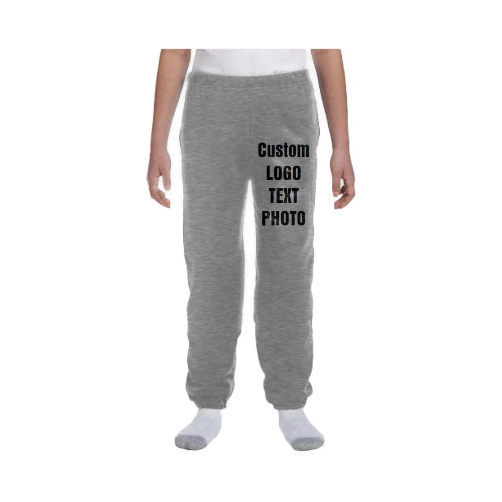 

Custom Autumn Winter Pants Cotton Sweatpants Trousers for Teenagers Print LOGO/TEXT/PHOTO
