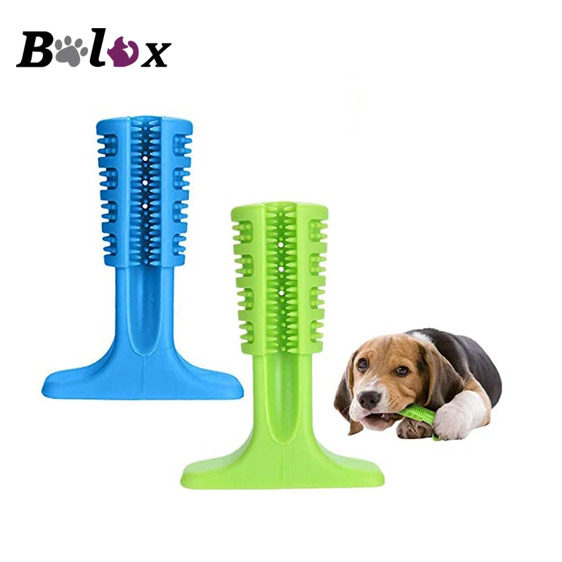 bristly Brushing Stick Dog Toothbrush Chew Toys Bite Toys for Dogs Pet Chew Toy Puppy Teething Brush for Doggy Pets Oral Care
