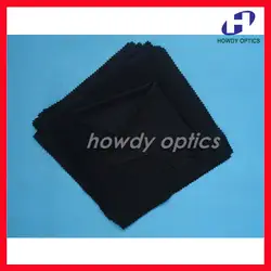 (HM-5B) Бесплатная доставка, черный микрофибра ткань для чистки, 20*20 см, мягкие очки ткань