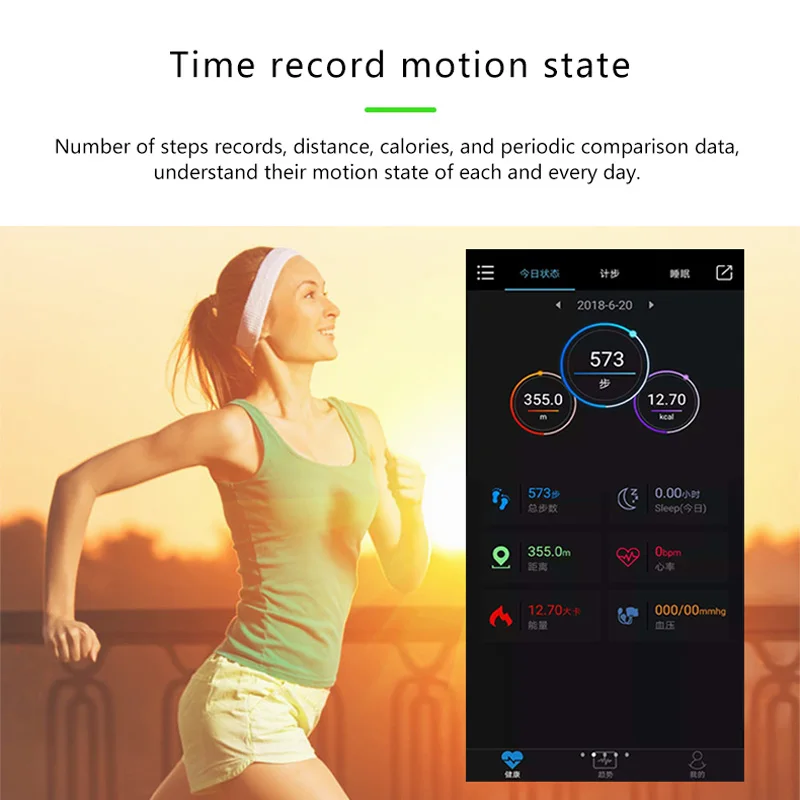 Smart Bracelet Y5 Sleep Monitor Fitness Tracker Heart Rate Smart Band Blood Pressure Watch Color Screen Activity Tracker Band