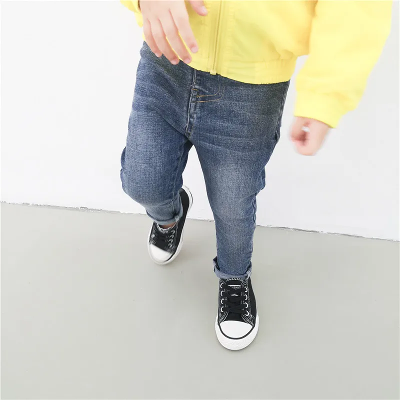 Autumn 2018 New Style Girls Jeans Kids Clothing Pants For Girls Spring Trousers Children Jeans Elastic Waist Fashion For Baby (28)