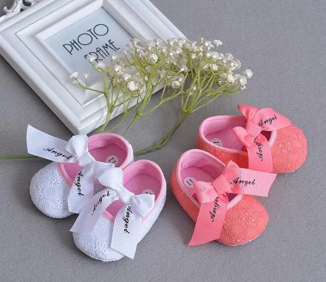 Детская обувь для новорожденных, для девочек мягкий бант Принцесса платье обувь для кукла новорожденного ребенка BJD модная обувь ручной работы обувь на удобной подошве