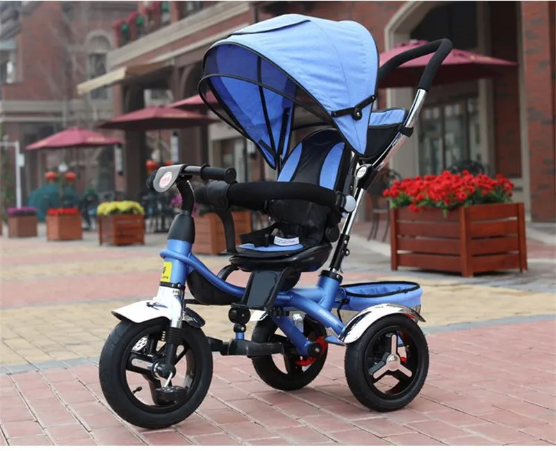 2017 kids Tricycle Pram 3 wheel Baby Stroller Child Three Wheels Carriage Baby Buggy Bike Bicycle For 6 Month to 6 Years Old13