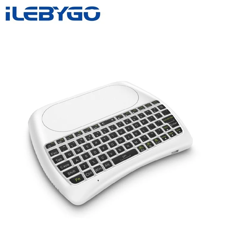 ILebygo D8 плюс Беспроводной мини-клавиатура 2 4G английская версия Contoller Touchpad Цвета