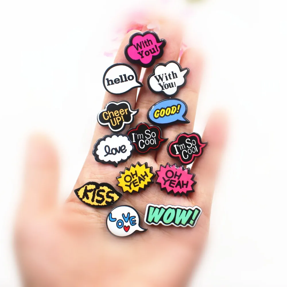

50pcs/lot flat back resin letter mix colors DIY resin cabochons accessories about 20mm planar resin