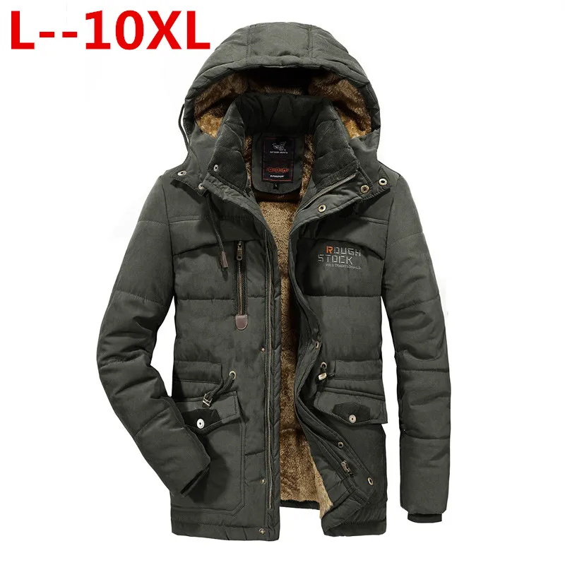 Мужская зимняя куртка с хлопковой подкладкой 12XL 10XL 9XL 8XL качественная