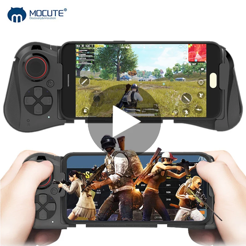 Mocute 058 игровой коврик Bluetooth геймпад контроллер Pubg мобильный Джойстик для iPhone Android
