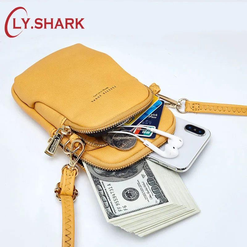 Маленькая летняя сумка для телефона LY. SHARK женская мессенджер через плечо сумочка