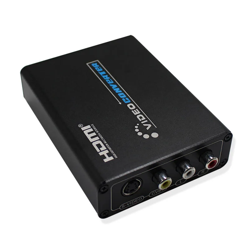 HDMI к S видео+ S видео композитный S видео AV CVBS конвертер коммутатор адаптер Upscaler HD 3RCA Для ТВ ПК