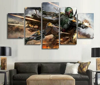 

5 top curtain wall art paint film posters wall for the sitting room adornment art photos printed on the canvas