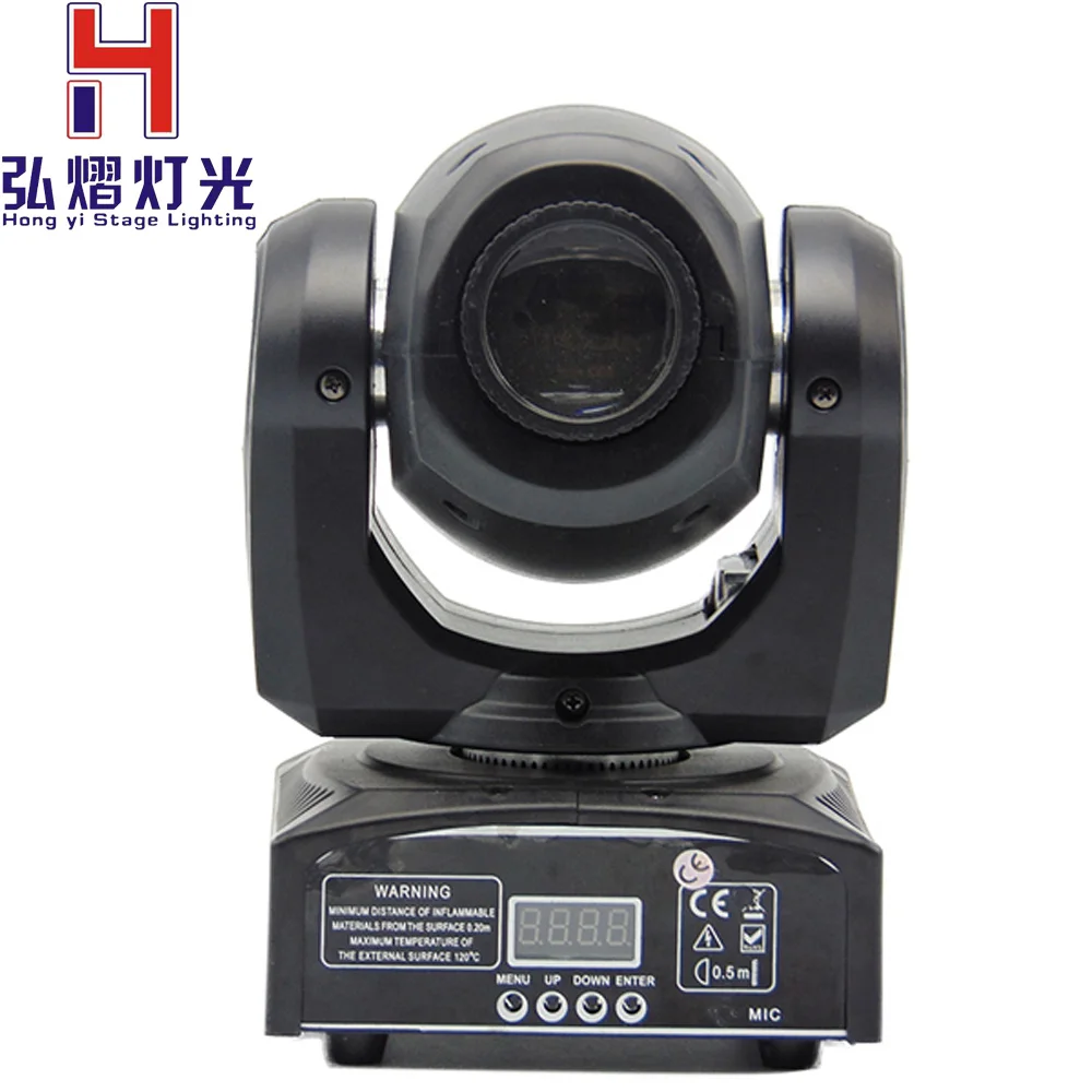 

(1 pieces/lot) 30W moving head spot led dj lighting Mini Moving Head Light 30W DMX dj 7 gobos effect stage lights