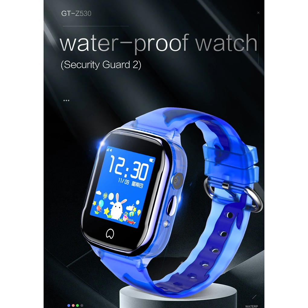 

M08 IP68 Waterproof Children Smart Watch SOS Call Camera Two-way Communication Wristwatch Tracker Child Bracelet Gift for Kids