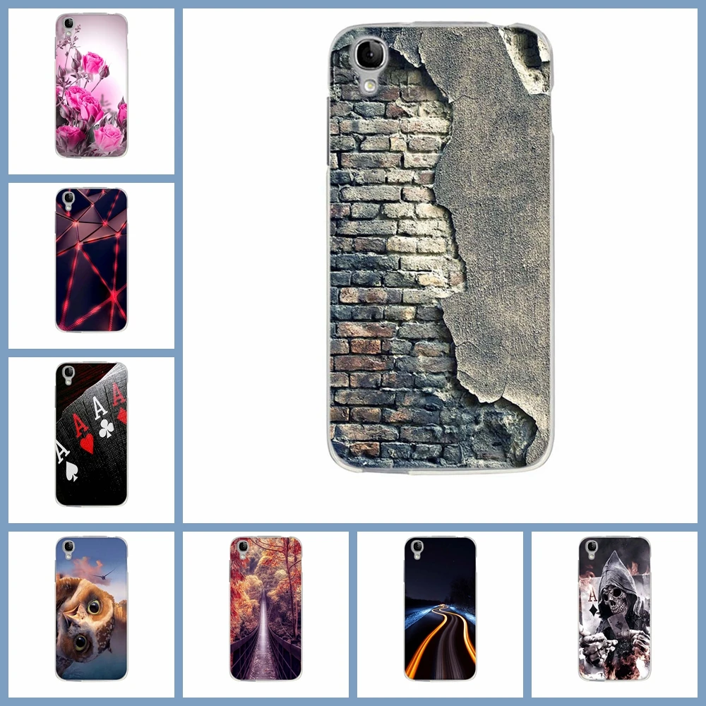 

Luxury Soft TPU Phone Cases For Alcatel OneTouch Idol 3 Cases 6039 6039A 6039K 6039Y Back Cover one touch idol3 4.7 '' Silicone