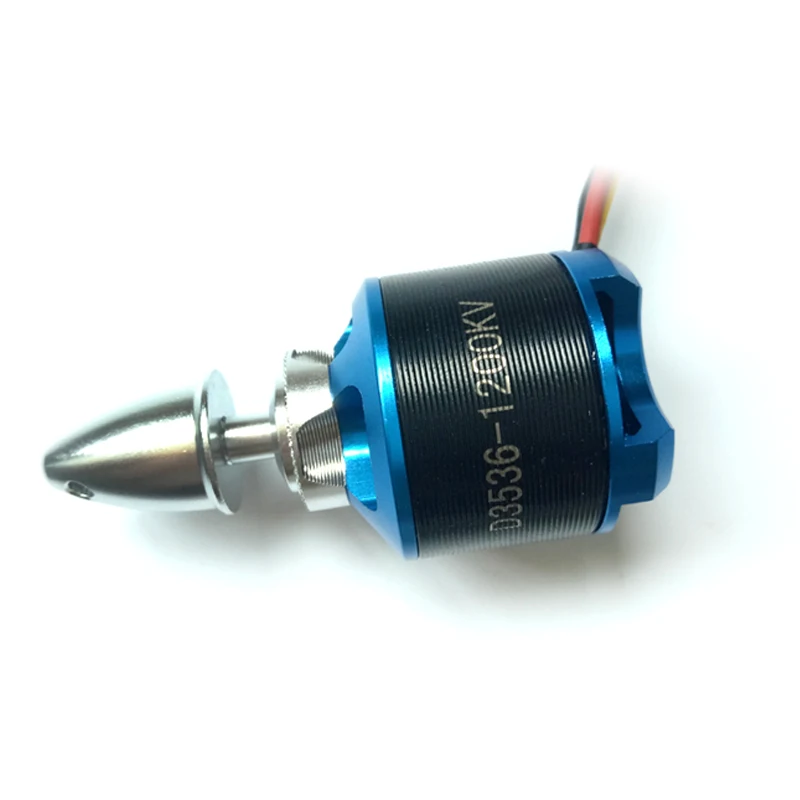 2pcs/lot brushless motor for 2000mm glider plane parts 1200kv 3635