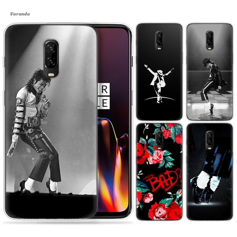 

Michael Jackson King POP Pattern Case for Oneplus 7 5G 6 6T Pro Silicone Soft TPU Vintage Case Cover Coque Accessory Fundas