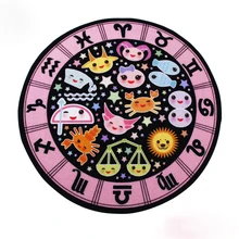 CIGI круглые коврики для пола Коврик для пола нескользящий коврик Коврик Мультфильм Напольный коврик с принтом Декор для спальни маленький коврик для ног коврик для всех возрастов коврик