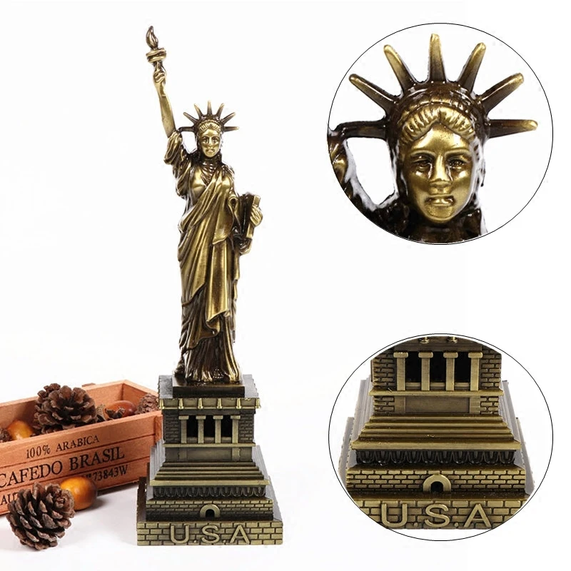 Buy Antique Bronze the Statue Liberty Replica Model