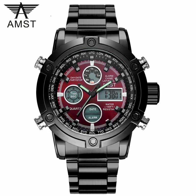 Relojes 2019 часы Для мужчин Новая мода Спорт Кварцевые s лучший бренд класса люкс